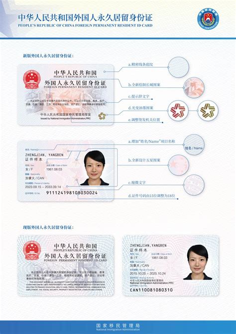 新版外国人永久居留身份证将启用_邯郸新闻网