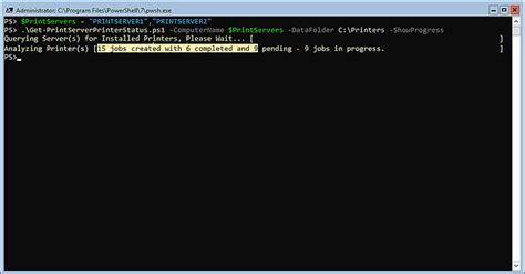Export Print Server Configuration 的图像结果