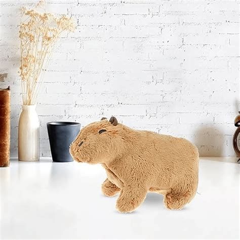 1pc Capybara Plush Toy, Realistic Stuffed Animal Capybara Cute Capybara ...