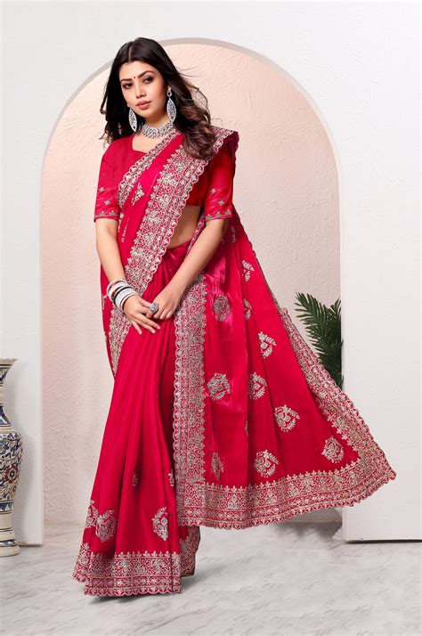 Catalog Designer Embroidery Work Saree – Sudarshansarees