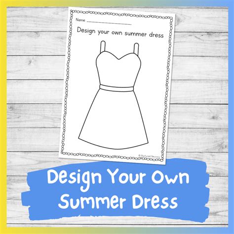 Design Your Own Dress Template