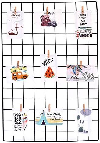 Art Street White Color Hexagon Shape DIY Metal Photo grid wall for ...