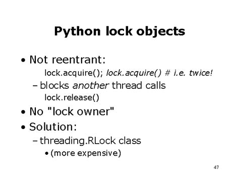 Image result for Python Lock