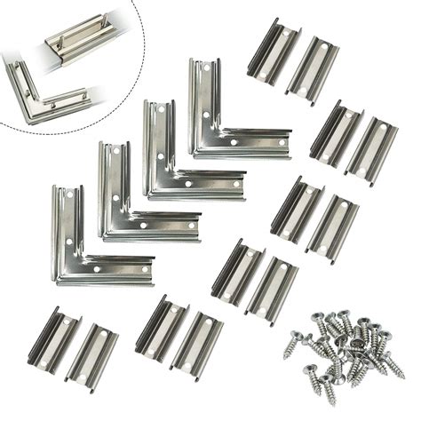 Buy Muzata 4PACK LED Channel Corner Connector Kit L-Shape Adaptor and ...