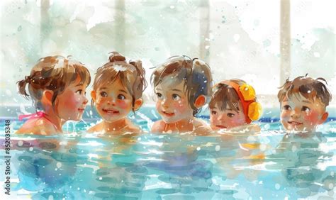 Swimming Kids 的图像结果