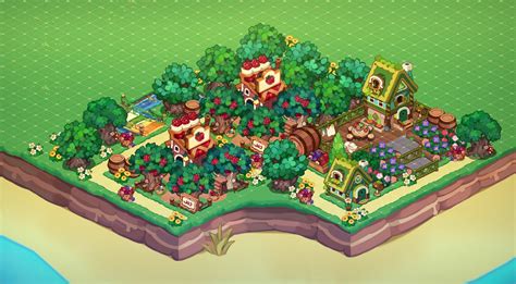 Jellyberry Orchard | Cookie Run Kingdom | Cookie house, Cookie run ...