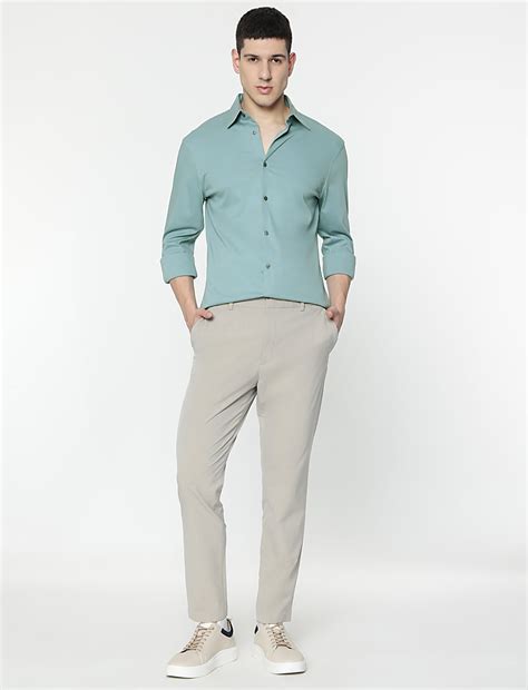Buy Pure Cotton Slim Fit Shirt at Marks & Spencer