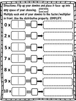 Image result for Distributive Property Games