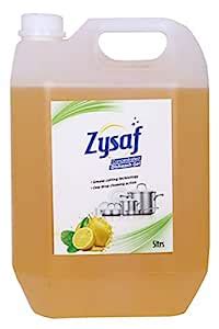 Zysaf Concentrated Dishwash Gel - (5L) Lemon, Eco-Friendly : Amazon.in ...