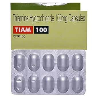 Tiam 100 - Strip of 10 Capsules : Amazon.in: Health & Personal Care