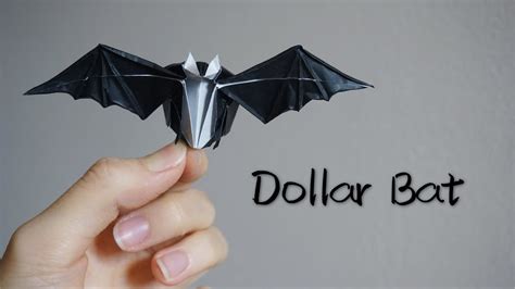 Dollar Bill Origami Bat Tutorial 的图像结果