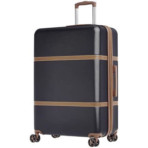 Amazon Basics Polycarbonate Hard 76 cms suitcase (T2222-3_black ...
