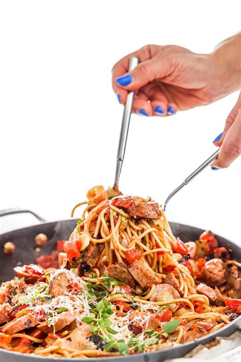 Sausage and Peppers Pasta - The Lemon Bowl®