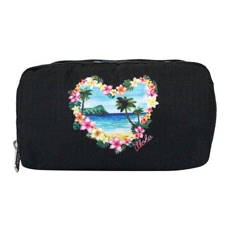 LeSportsac Makana HAWAII EXCLUSIVE Rectangular Cosmetic Bag/Pouch Style ...