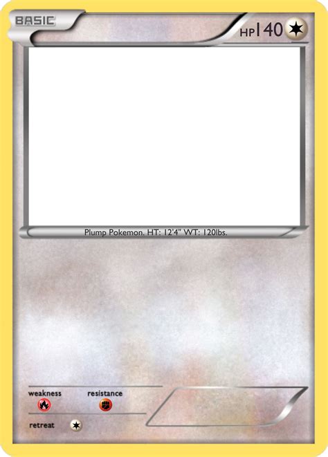Download hd blank fire pokemon cards images blank pokemon card ...
