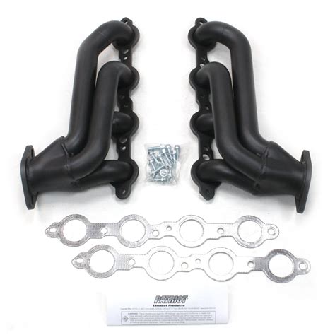 Buy Patriot(H8080-B) 1-3/4" 4-Tube Black Coating Hi-Temperature Exhaust ...