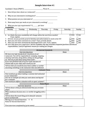 Fillable Online Potbelly Hourly Employment Form Fax Email Print - pdfFiller