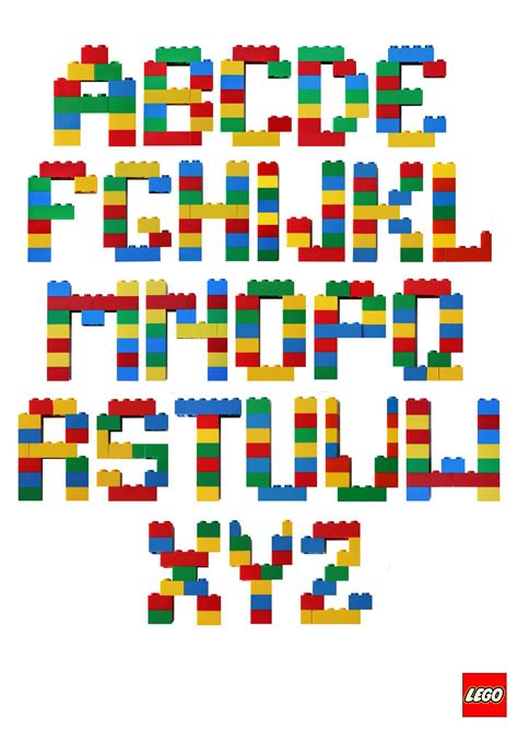 LAURA TAYLOR : Photo | Lego letters, Lego birthday, Lego activities