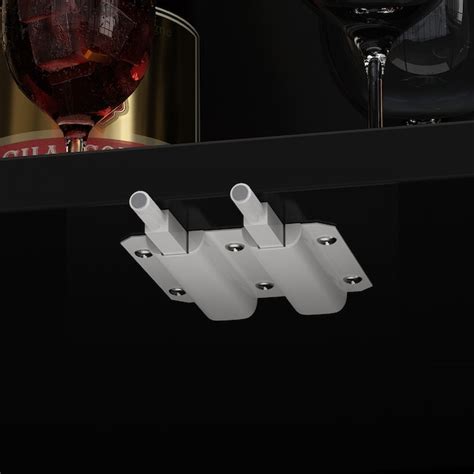 FUFU&GAGA Contemporary/Modern Black Steel Pantry with Wine Storage in ...