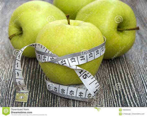 The Benefits Of Eating Apples, Apples Helps To Lose Weight, Stock Photo ...