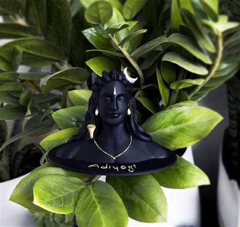 Buy Adiyogi Statue for Car Dash Board, Shiva Statue, Shiv Idol, Pooja ...