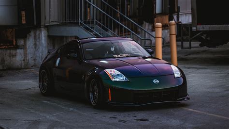 Download wallpaper 1920x1080 nissan 350z, nissan, sports car, car, side ...