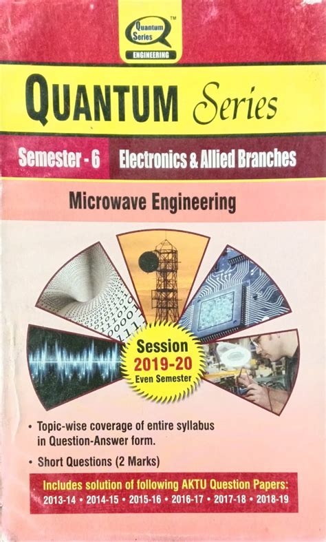 Quantum Series Microwave Engineering REC601 AKTU BTech Semester 6 ...