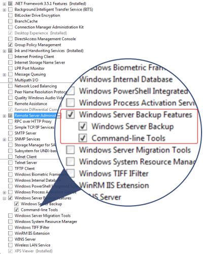 Image result for Windows Server Backup Feature Install PowerShell