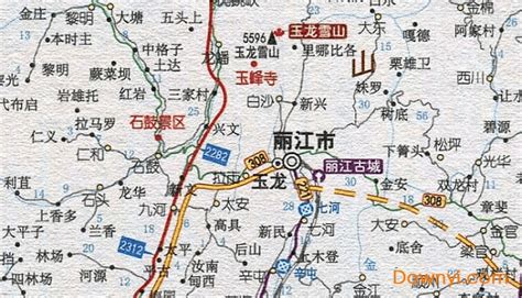 丽江旅游地图全图下载-丽江旅游地图全图高清版下载-当易网