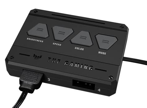 ASUS TUF Gaming TF120 ARGB White 3 FAN Pack with Controller