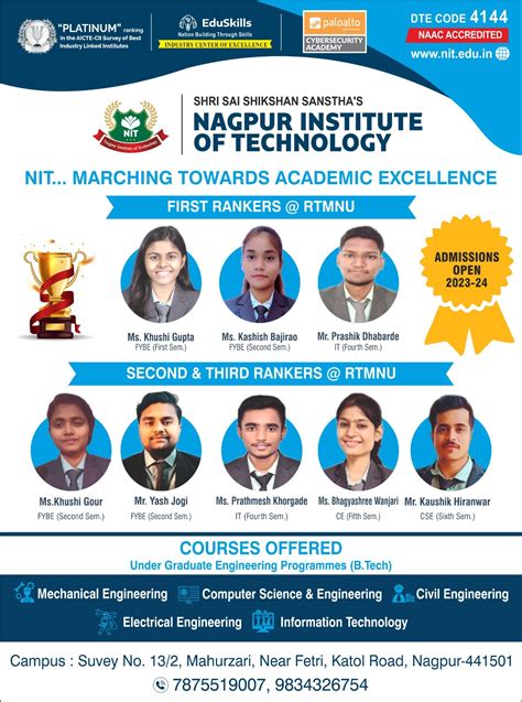 Nagpur Institute of Technology – Leading Engineering College in Nagpur
