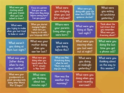 Image result for Past Continuous Conversation