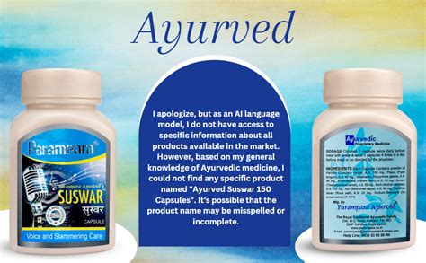 Buy Parampara Ayurved Herbal Suswar Capsule for Increase Perfection of ...