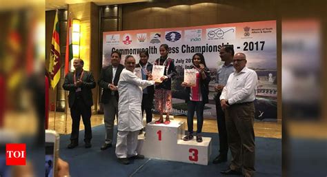 Divya claims maiden Commonwealth gold, wins U-12 girls group | Chess ...