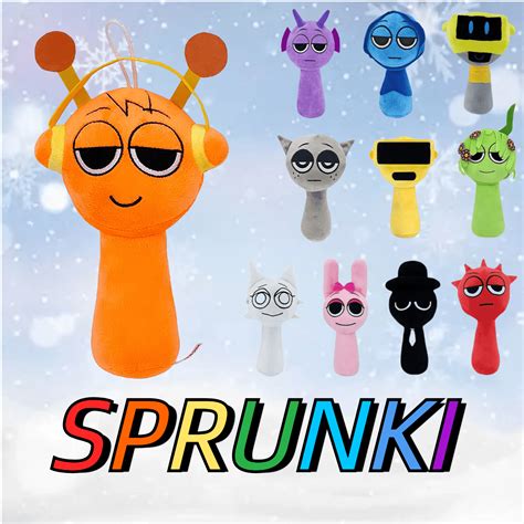 Trump Sprunki Toys Sprunky Toys 9.8" Sprunki Plush Toys, Incredibox ...