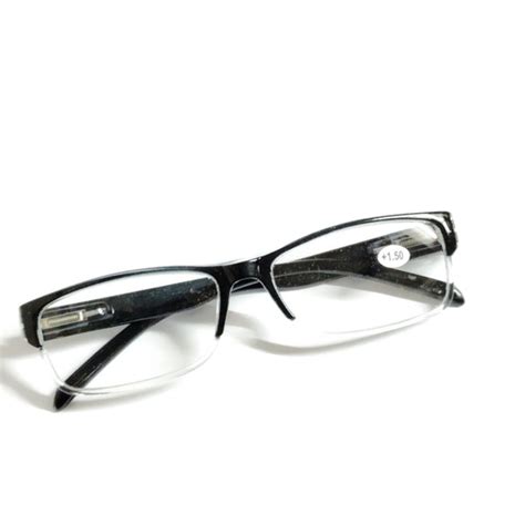 Black Full Frame Blue Light Blocking Computer Reading Glasses for Men ...