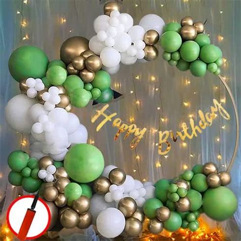 HiPPITY HOP The party collective Green Birthday Decoration Items Combo ...