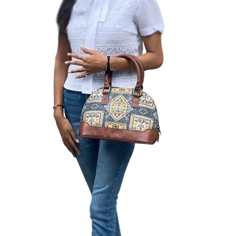 Buy Mona B Women Multi-Color Vintage Handbag Online