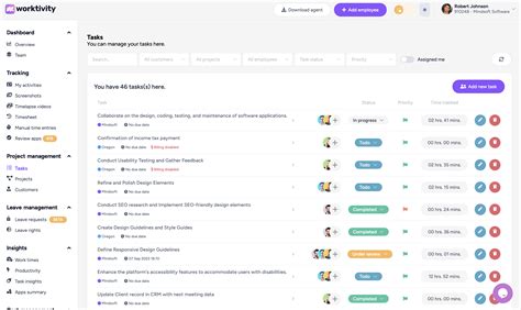 Task Tracking System 的图像结果