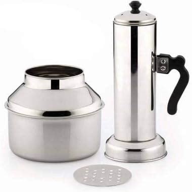 Nakshathra Stainless Steel Puttu Maker/Puttu Kodam with Lid - 1 Unit ...