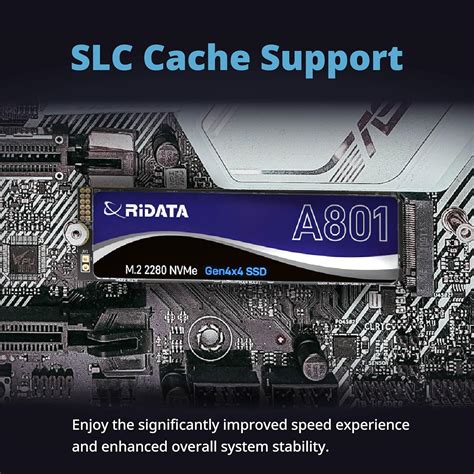 Ridata A801 2TB SLC Cache NVMe 1.4 PCIe Gen 4x4 M.2 2280 India | Ubuy