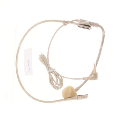 Wired 3.5mm Headset Headworn Microphone Condenser Mic For Tour Guide S ...