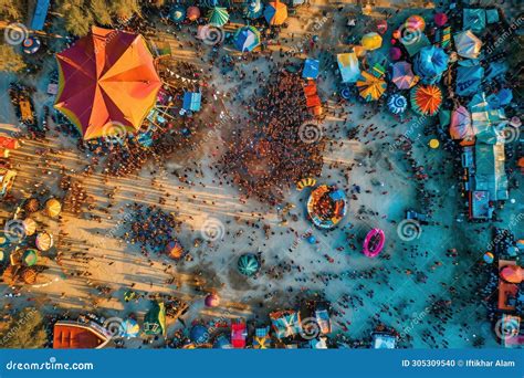 Busy Beach Scene 的图像结果