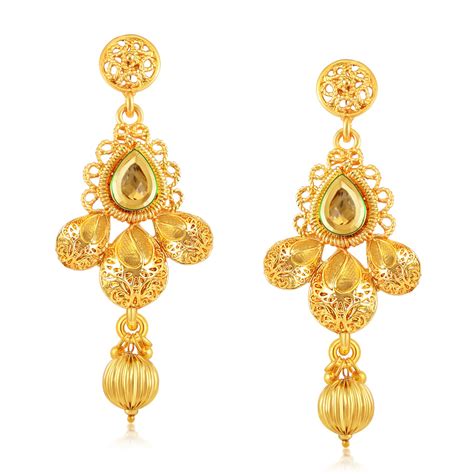 Buy Sukkhi Alloy Traditional Gold Plated Kundan Choker 16 Gold Necklace ...