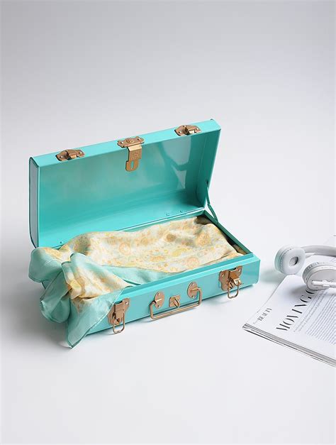 Elan VINTAGE STYLE METAL LONG TRUNK, DECORATIVE BOX, STORAGE CHEST, OFF ...