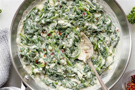 Creamy Spinach Recipes