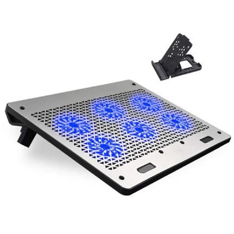 Buy Laptop Cooling Pad Laptop Cooler With 6 Quiet Led Fans For 15.6-17 ...