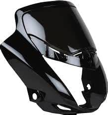 TAWAR ENTERPRISES Front Headlight Visor For Unicorn New Model (Black ...