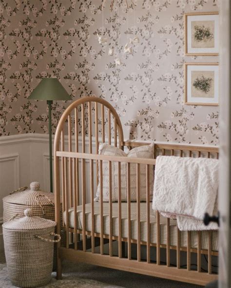 Chasing Paper Lace Evergreen Peel and Stick Wallpaper | Crate & Kids