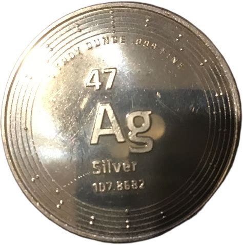 1 Ounce - Elemetal (AG 47) - United States – Numista